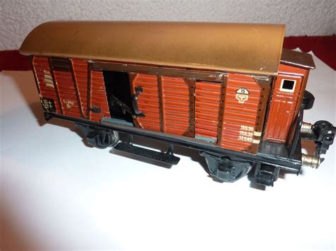 M Rklin Tin Plate Spur Ged G Terwagen Braun Kaufen Auf Ricardo