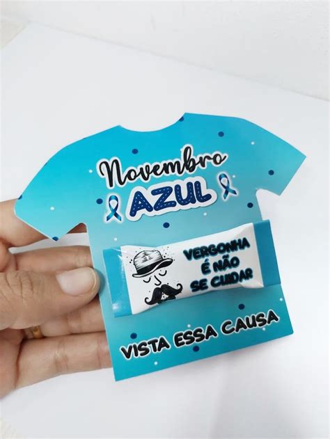 Card Blusa Balinha Novembro Azul Novembro Azul Imagens Novembro