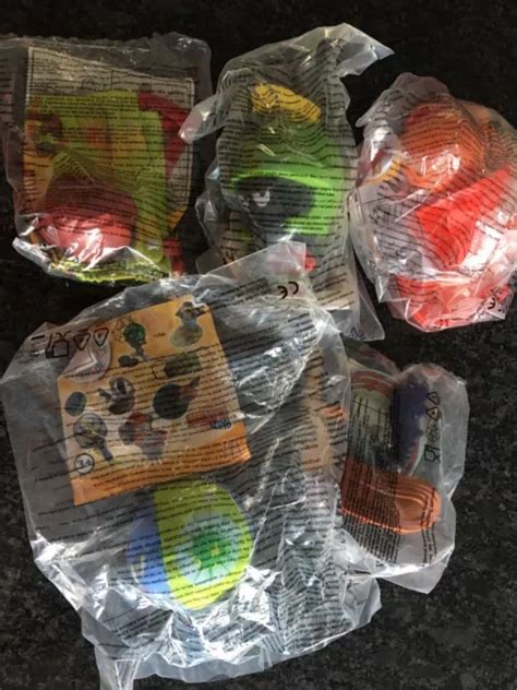 MCDONALDS HAPPY MEAL Toys Looney Tunes Active 2010 Part Set 5 Out Of 7