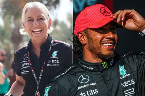 Angela Cullen Sends Lewis Hamilton Message After Beating Max Verstappen