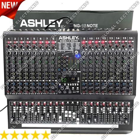 Mixer Ashley King 16 Note Original 16 Channel Interface USB Bluetooth