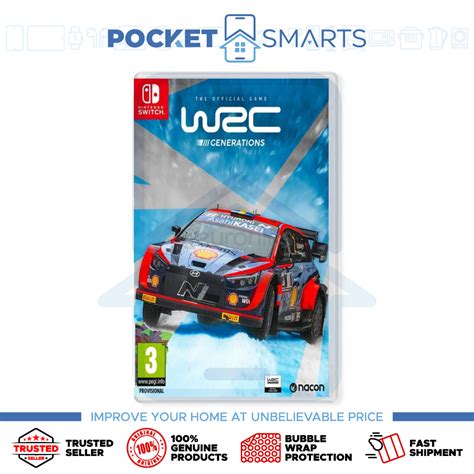 Authentic Wrc Generations The Official Game For Nintendo