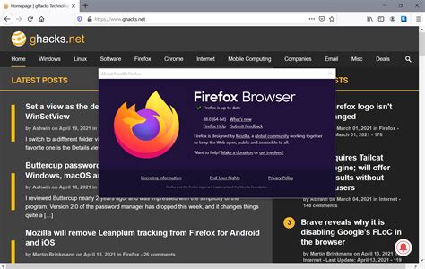 这是firefox 880中的新增功能和更改功能 云东方