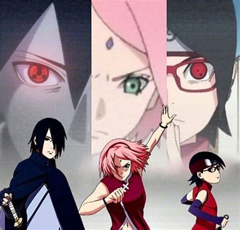 SSS Sasuke Sakura Sarada Sasuke Sakura