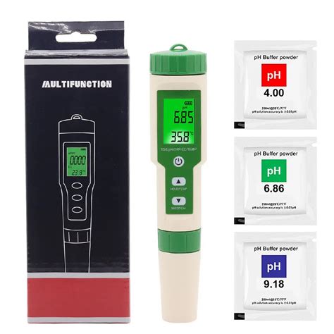 EZ 9910 5 In 1 PH TDS EC ORP Temperature Meter Digital Water Quality