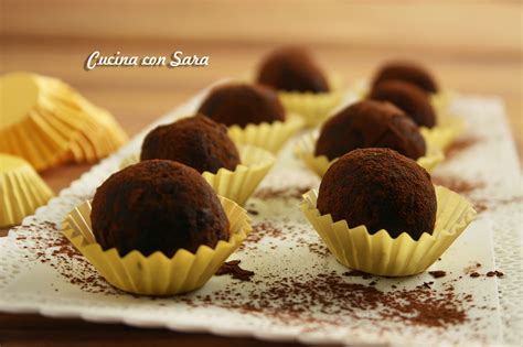 Ricetta Tartufini Al Cioccolato Con Video Ricetta