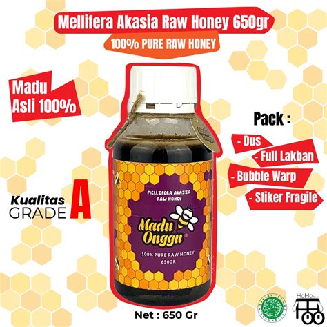 Jual Madu Onggu Gram Madu Lebah Hutan Mellifera Akasia Raw