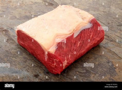 Aged Beef Steak Cut Stock Photo Alamy