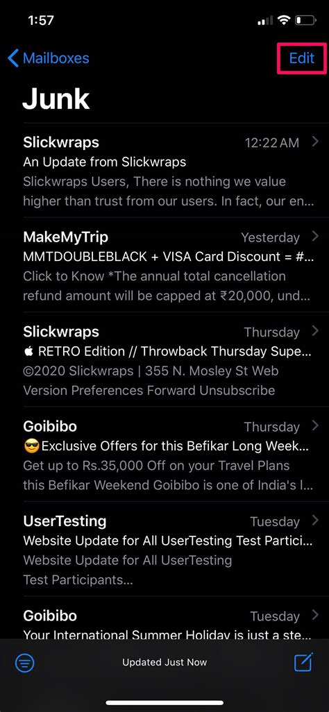 How To Move Email From Junk To Mail Inbox On Iphone And Ipad