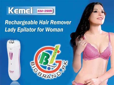 Kemei Km R Rechargeable Hair Remover Lady Epilator For Woman