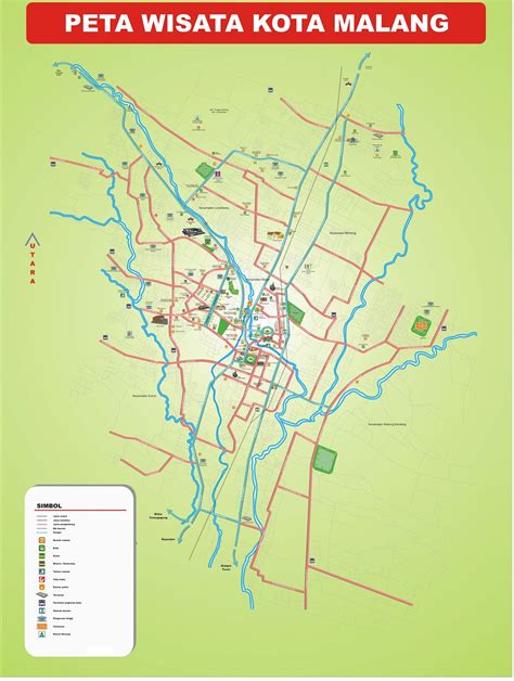 AMAZING INDONESIA: MALANG CITY AND DISTRICT MAP