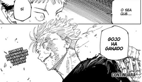 Jujutsu Kaisen al fin aclara quién es el vencedor en la batalla entre