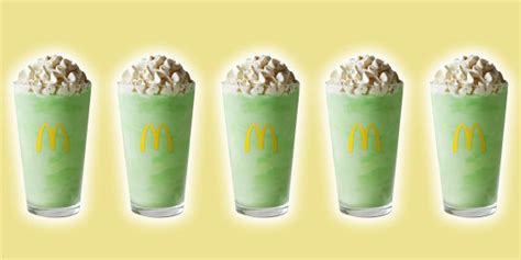 Mcdonalds Shamrock Shake Returns To Menus Today