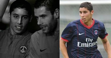 L Ancien Joueur Pass Par Le Psg Abdelaziz Barrada Est D C D L Ge