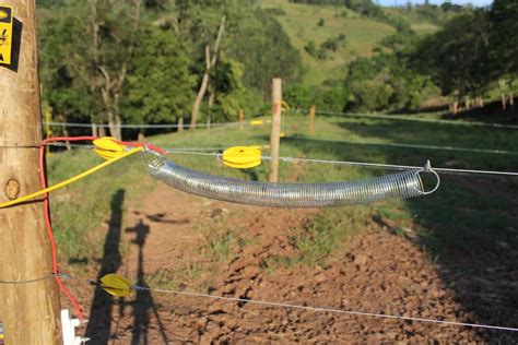 Kit para raio porcelana para cerca elétrica rural Portal Pecuarista