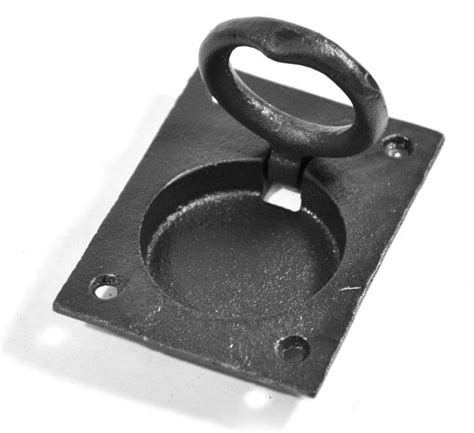 Kirkpatrick Black Cast Iron Flush Stable Ring 3063