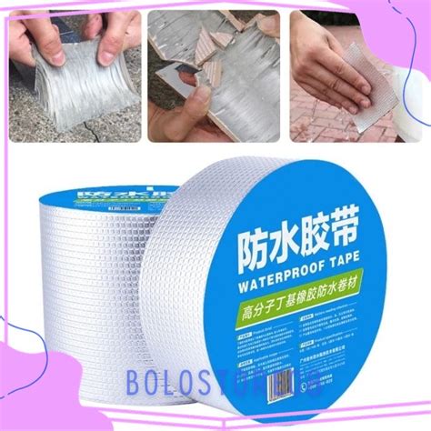 Jual La Lakban Aluminum Foil Butyl Waterproof Adhesive Lakban Anti