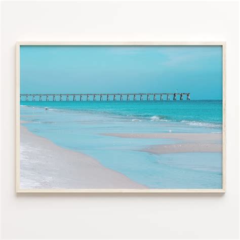 Pensacola Colorful Poster Print Pensacola Photo Art Pensacola Decor