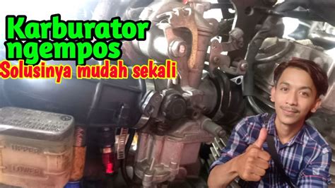 Penyebab Karburator Motor Honda Tiger Ngempos Saat Digas YouTube