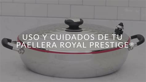 Cómo Usar tu Paellera de Royal Prestige YouTube