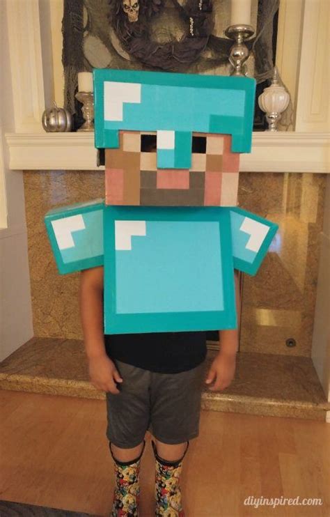 Diy Minecraft Costume Instructions Minecraft Costumes Diy Costumes