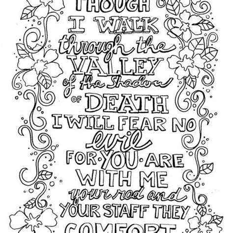 Bible Verse Coloring Pages Christ Strengthens Me Free Printable