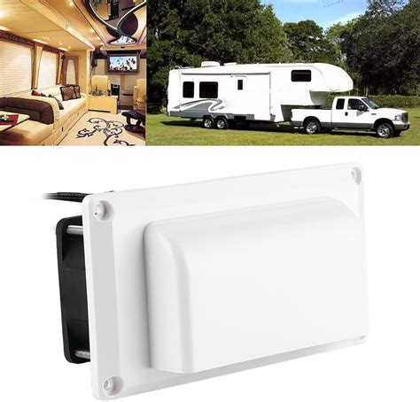 Rv Vent Cover 12v 25w Rv Side Air Vent Fan Side Air Vent Ventilation Fan With