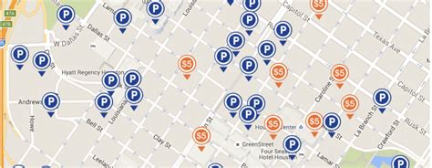 Downtown Dallas Parking Map - Cities And Towns Map