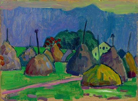 Heuhocken In Murnau By Gabriele M Nter On Artnet