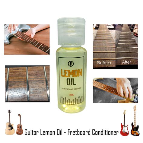 Lemon Oil Guitar Fretboard Conditioner Free Wiping Cloth 30ml 20ml Lazada Ph