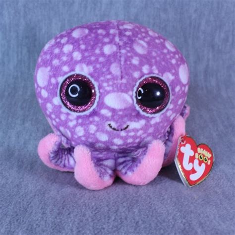 Ty Toys Ty Beanie Boos Legs The Purple Octopus New With Tags Plush