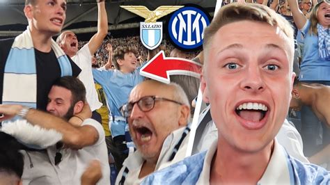 CRAZY Lazio Ultras Experience As They BEAT Inter 3 1 AwayDays YouTube