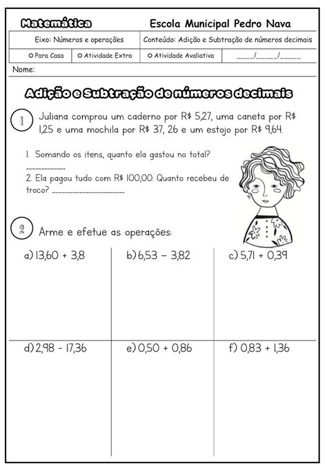 Probleminhas 3 Ano Adição E Subtração Roaredu