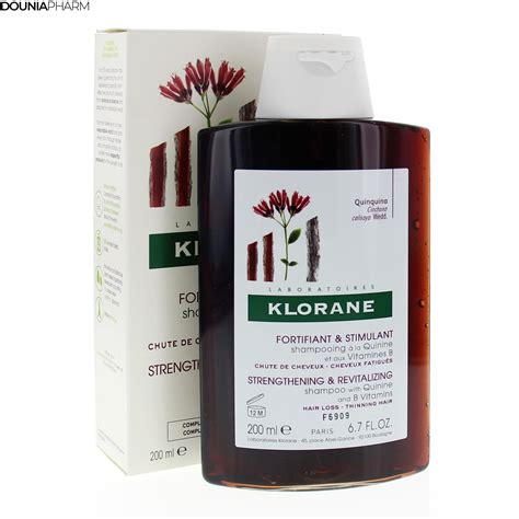 Klorane Shampooing Fortifiant La Quinine Et Aux Vitamines B Ml