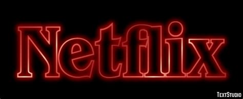 Netflix Text Effect And Logo Design Brand