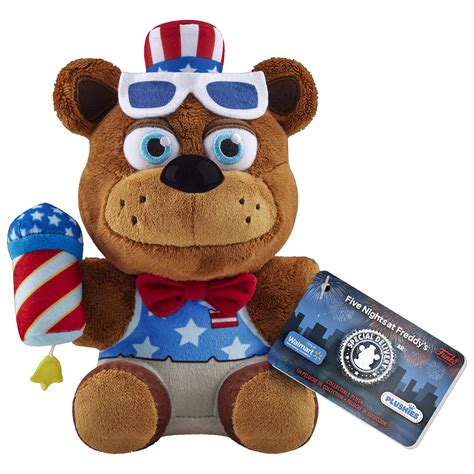 Funko Five Nights At Freddys 4th Of July Freddy Plush Esljobstation