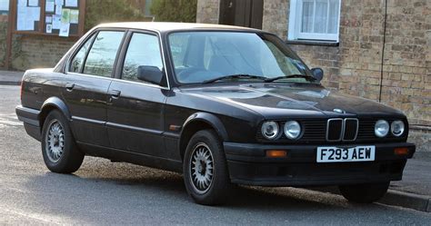 F293 AEW 1989 BMW 316i Auto 4 Door No DVLA Records Nivek Old Gold