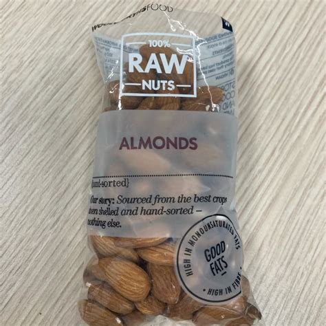 Woolworths Food Raw Almonds Review Abillion