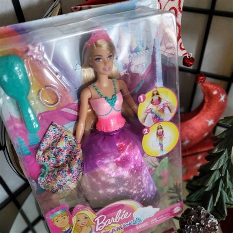 Barbie Toys Barbie Dreamtopia In Princess To Mermaid Fashion