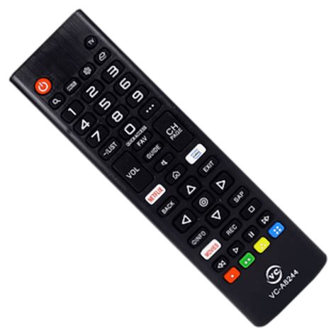 Controle Remoto Compatível Tv LG VC 8244 Suporte Eletrônica