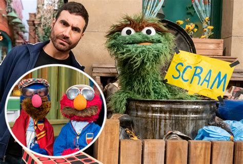 Ted Lassos Brett Goldstein On Sesame Street Watch Roy Kent Video