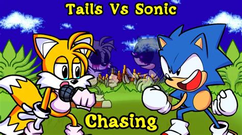 FNF Vs Chasing But Tails And Sonic Sing It Mod Play Online Free FNF GO