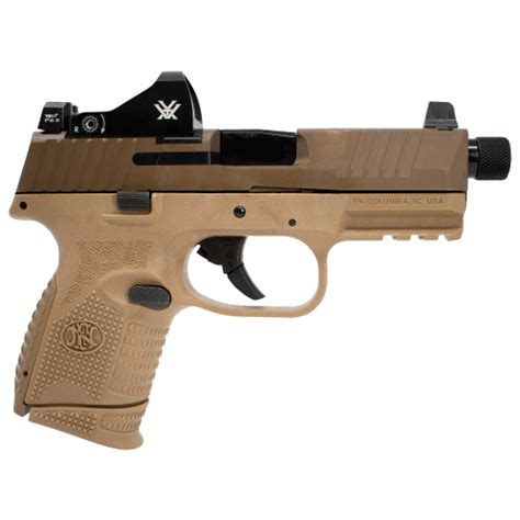 Fn 509c Compact Tactical Semi Auto Pistol In Fde With Vortex Viper