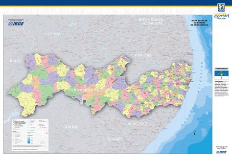 Mapa Politico De Pernambuco FDPLEARN