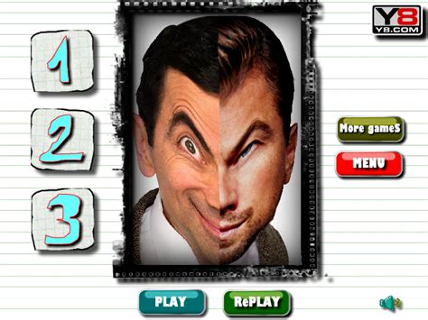 Funny Mr Bean Face Play Online On Flash Museum 🕹️