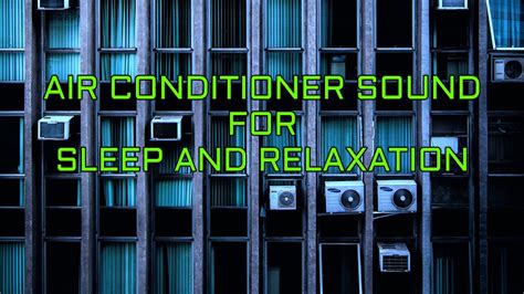 Hours Of Air Conditioner Sound For Sleep And Relaxation With Black