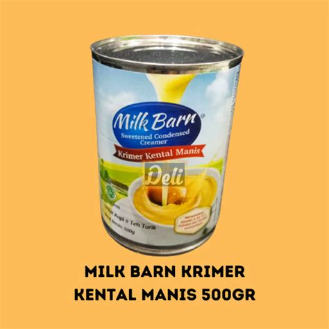 Jual Milk Barn Krimer Kental Manis Gr Original Milkbarn Skm Gr