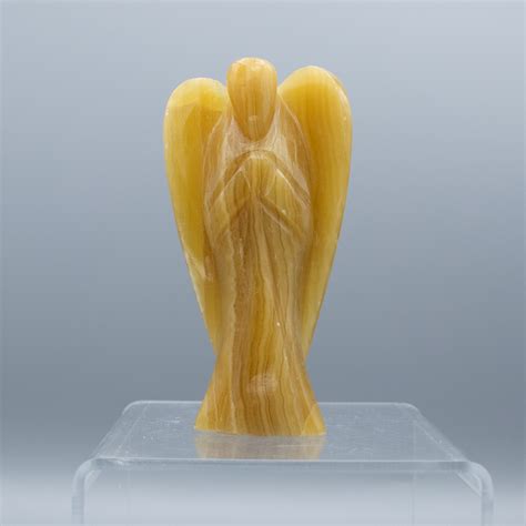 Honey Calcite Angel Canadas Rock Shop