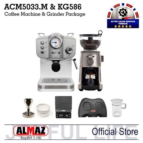 Jual Bundle Mesin Kopi Almaz ACM5033 M Special Edition With Naked Porta