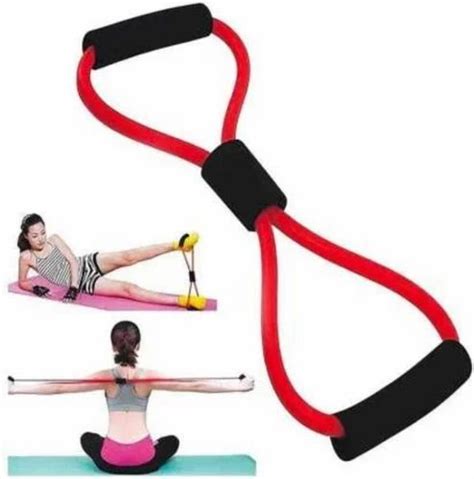 Mix 8 Shaper Toning Tube Resistance Band For Home Gym Equipment At Rs 30 Piece In New Delhi